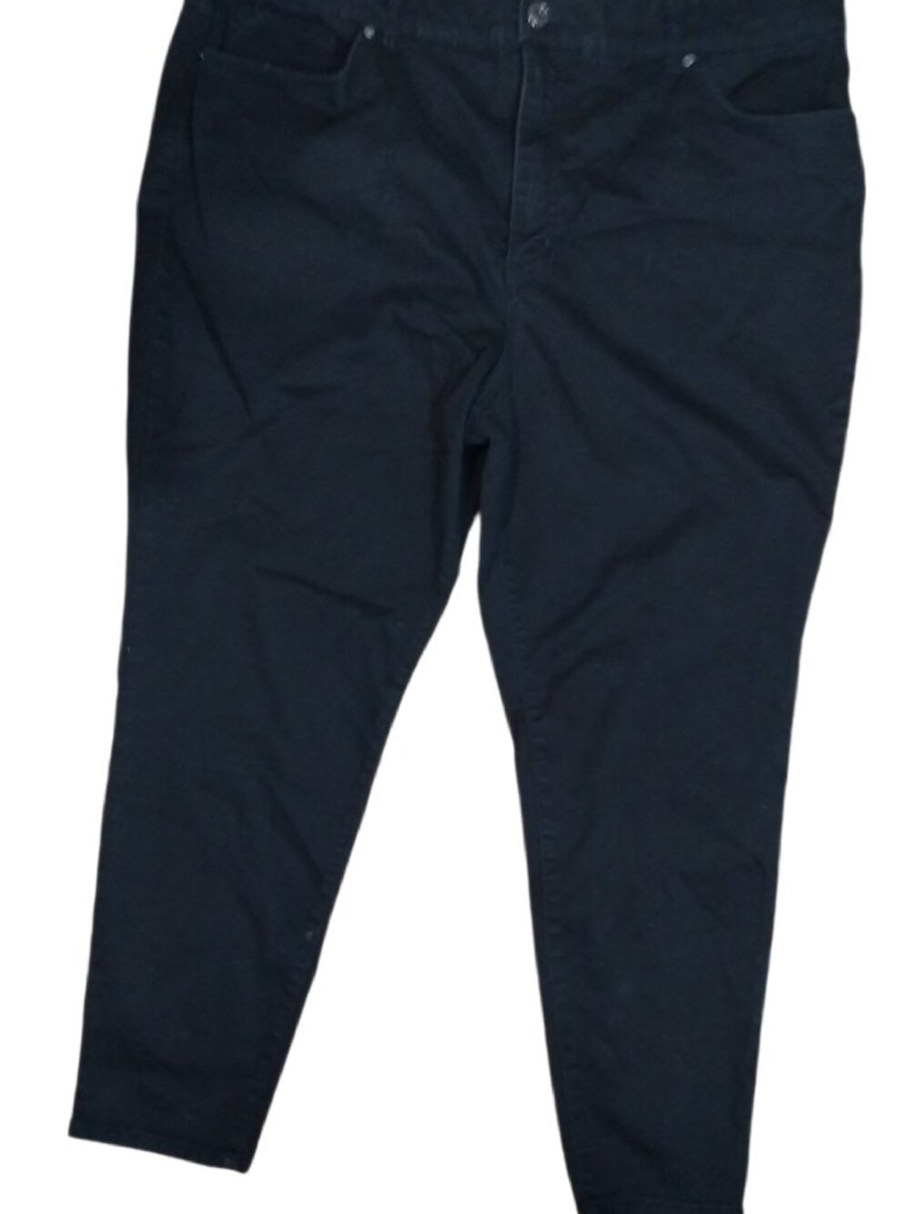 24W Petite Skinny Terra & Sky Black Pants